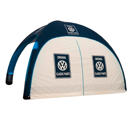 Aufblasbares Zelt 5x5m Dach individuell bedruckt