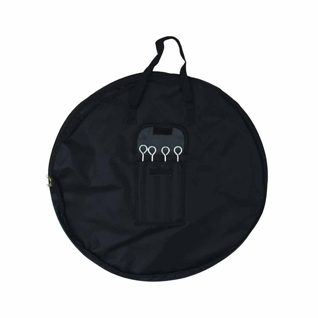 Beachbanner oval, bedruckt