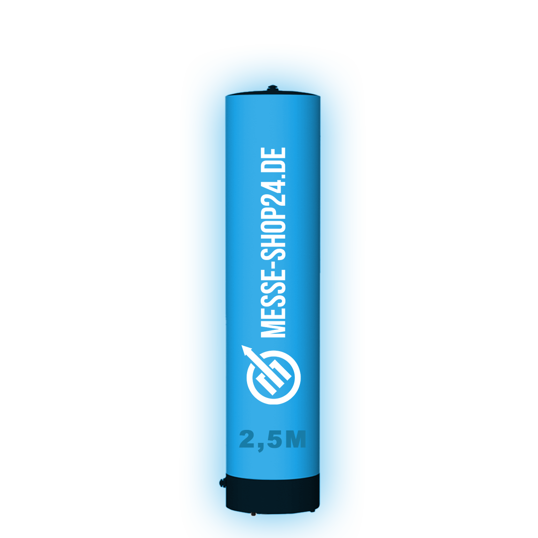 Beleuchtete aufblasbare Säule 2,5m