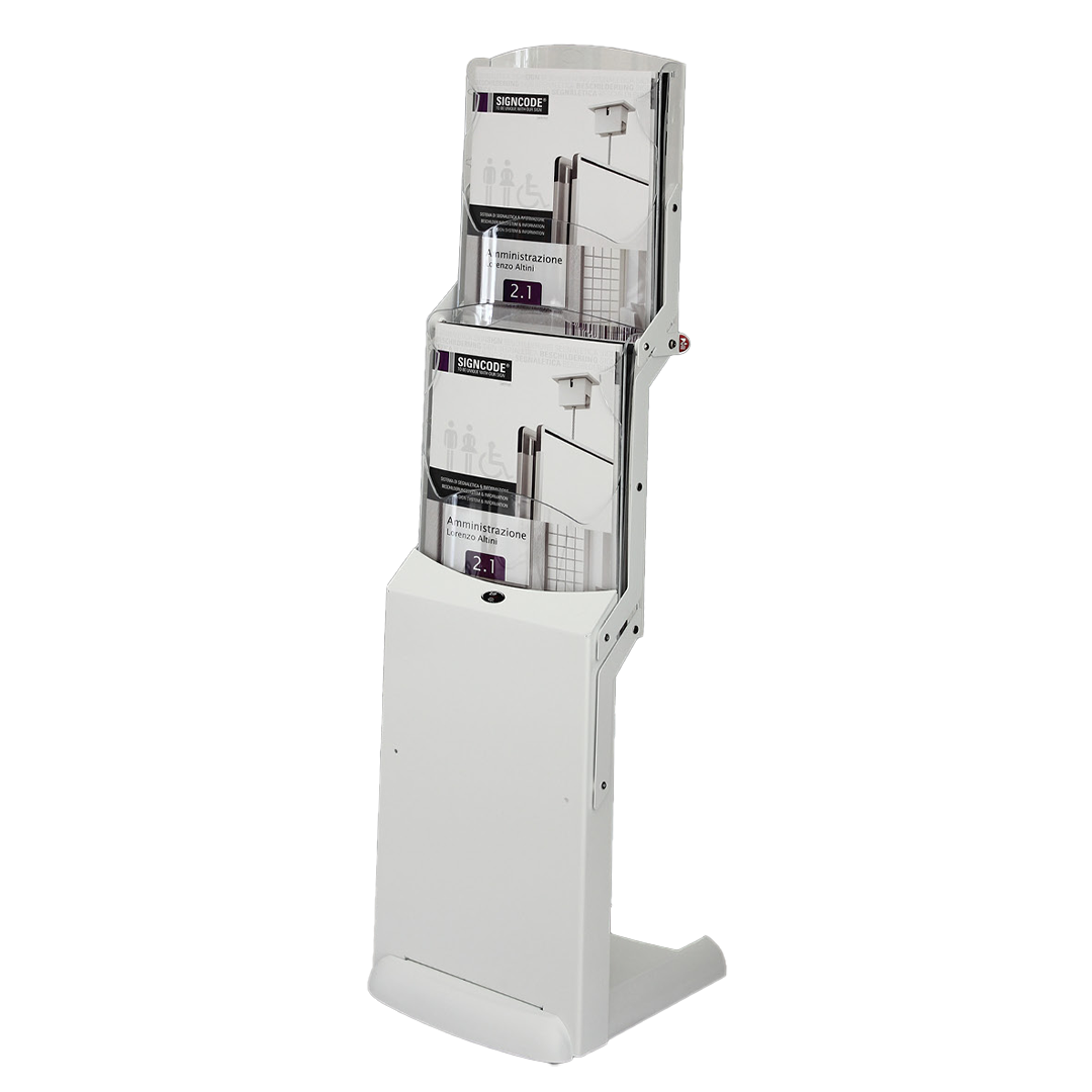 Bodenständer faltbar Real Bianco A4