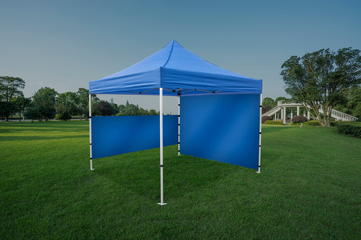 halbe Zeltwand 3x4,5m – bedruckbar