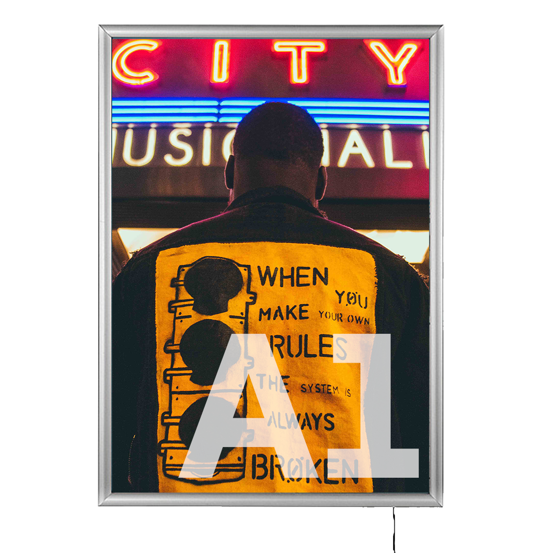 DIN A1 LED Leuchtrahmen