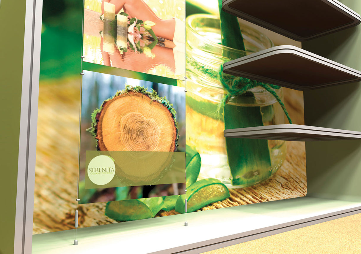 Design-Messestand 3x3 m PremiumFrame B4