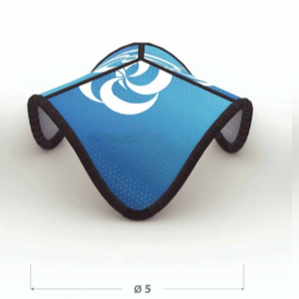 Pavillon Wave Design 5x5m aufblasbar