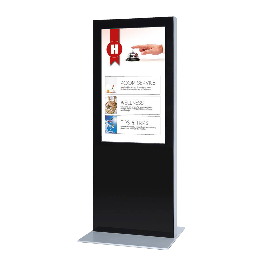 Digitale 55" Infostele mit Samsung-Bildschirm