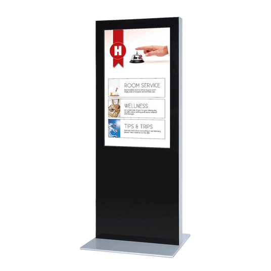 Digitale 55" Infostele mit Samsung-Bildschirm