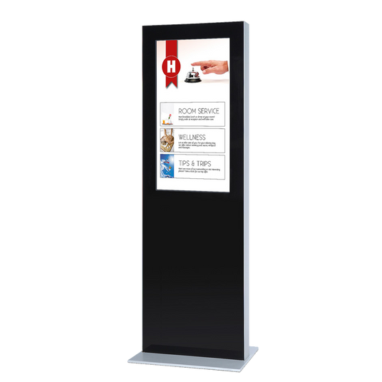 Digitale Infostele 43 Zoll