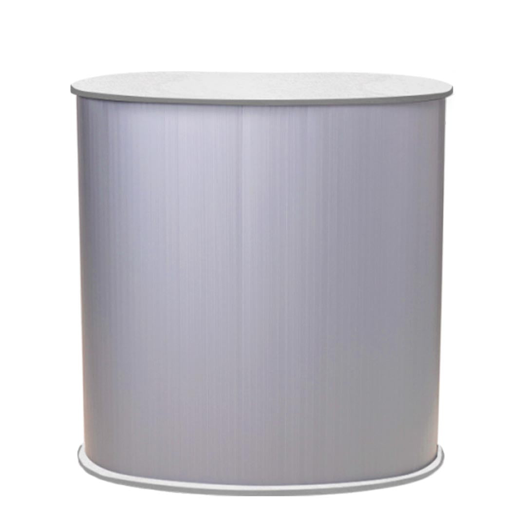 Messetheke gebogen mit Tasche "Eco-1"