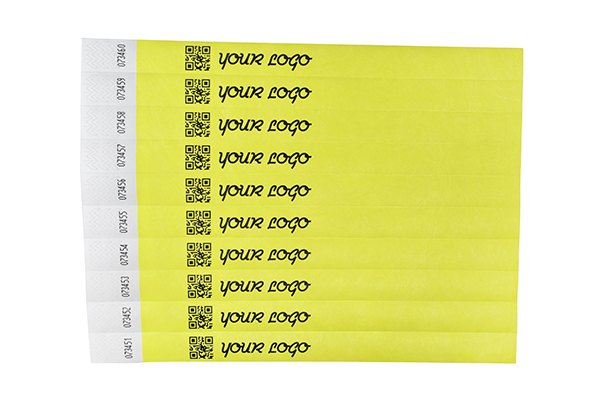 Eintrittsbänder Papier (Tyvek)