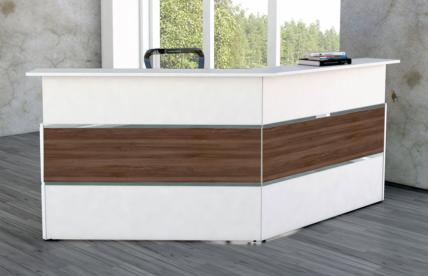 Empfangstheke Lobby (gewinkelt)