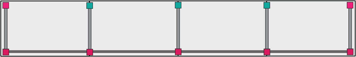 Empfangstresen gerade ISOframe ISObar