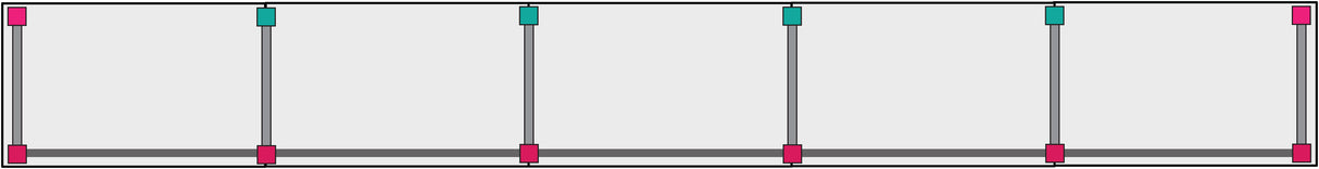 Empfangstresen gerade ISOframe ISObar