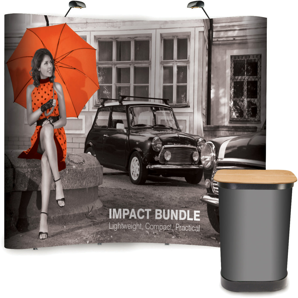 Faltdisplay Fold-It Quick Komplett-Set