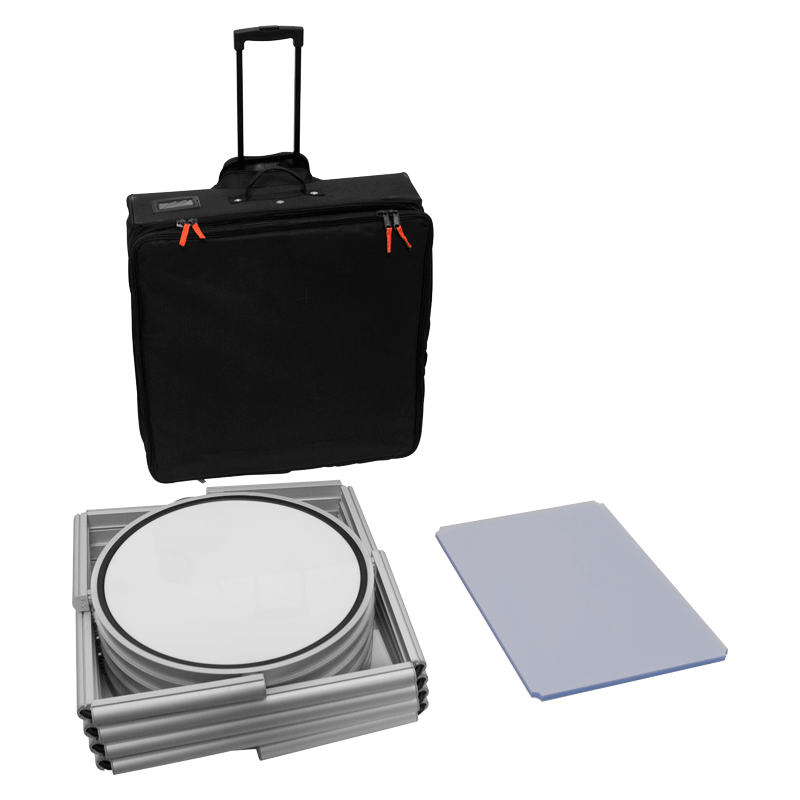 Faltvitrine Twist-It 5-Fach