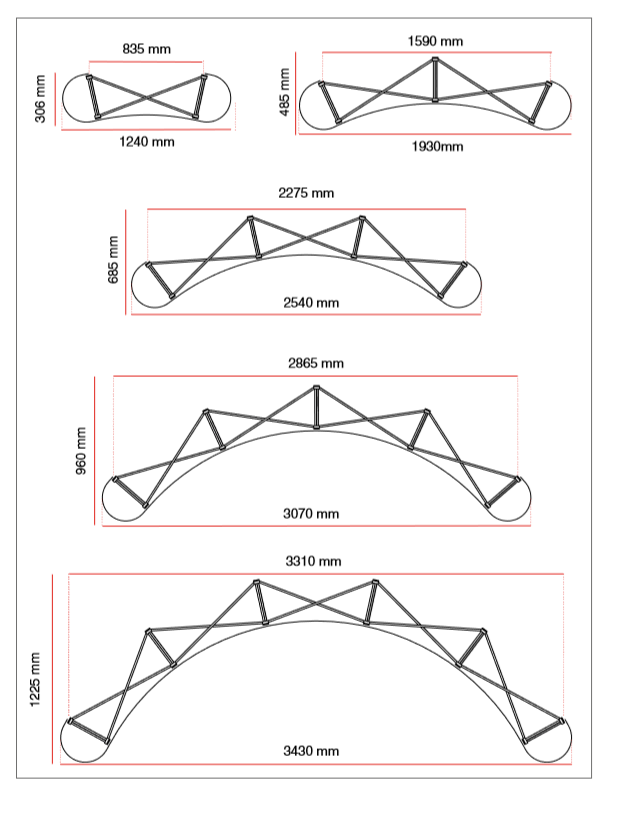 Faltdisplay Fold-It Quick Komplett-Set