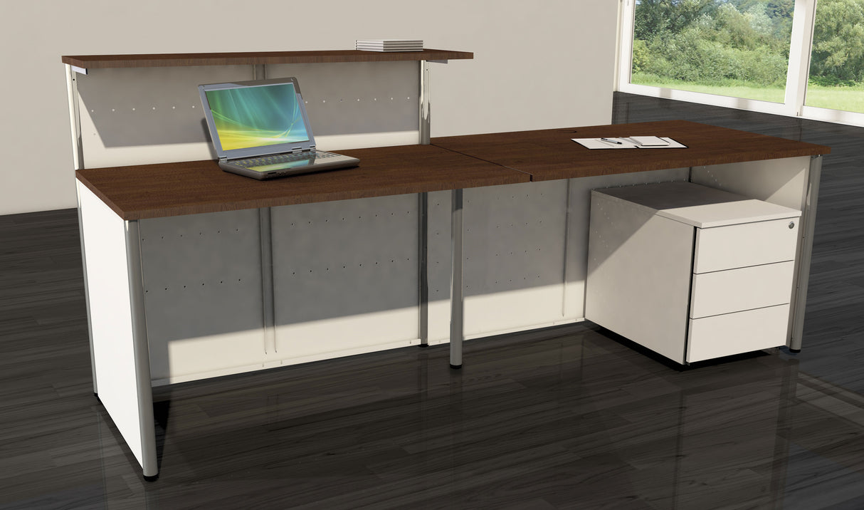 Günstige Empfangstheke Office gerade