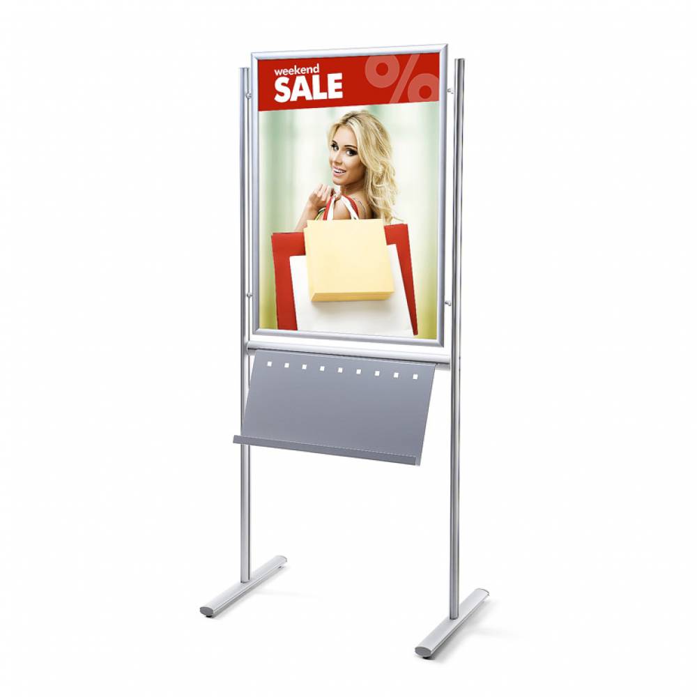 Plakat- und Prospektständer "HM Info 70x100"