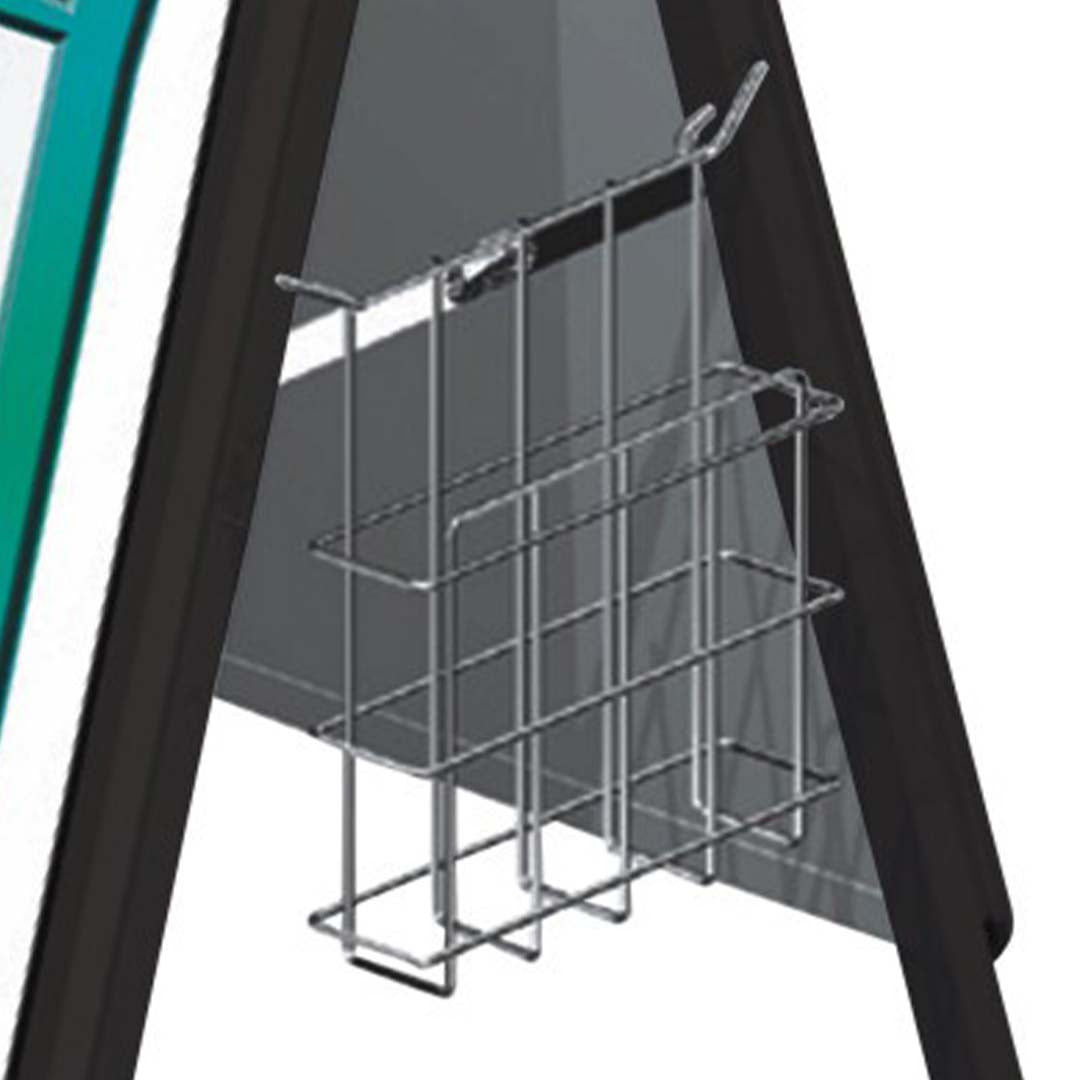 Kundenstopper Business Black