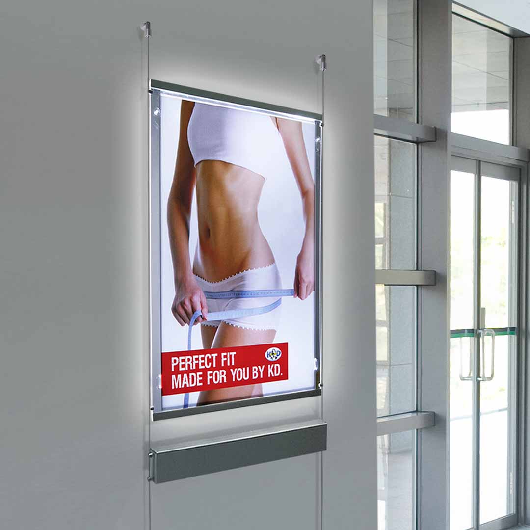 LED Leuchtrahmen XL "fly shine light"