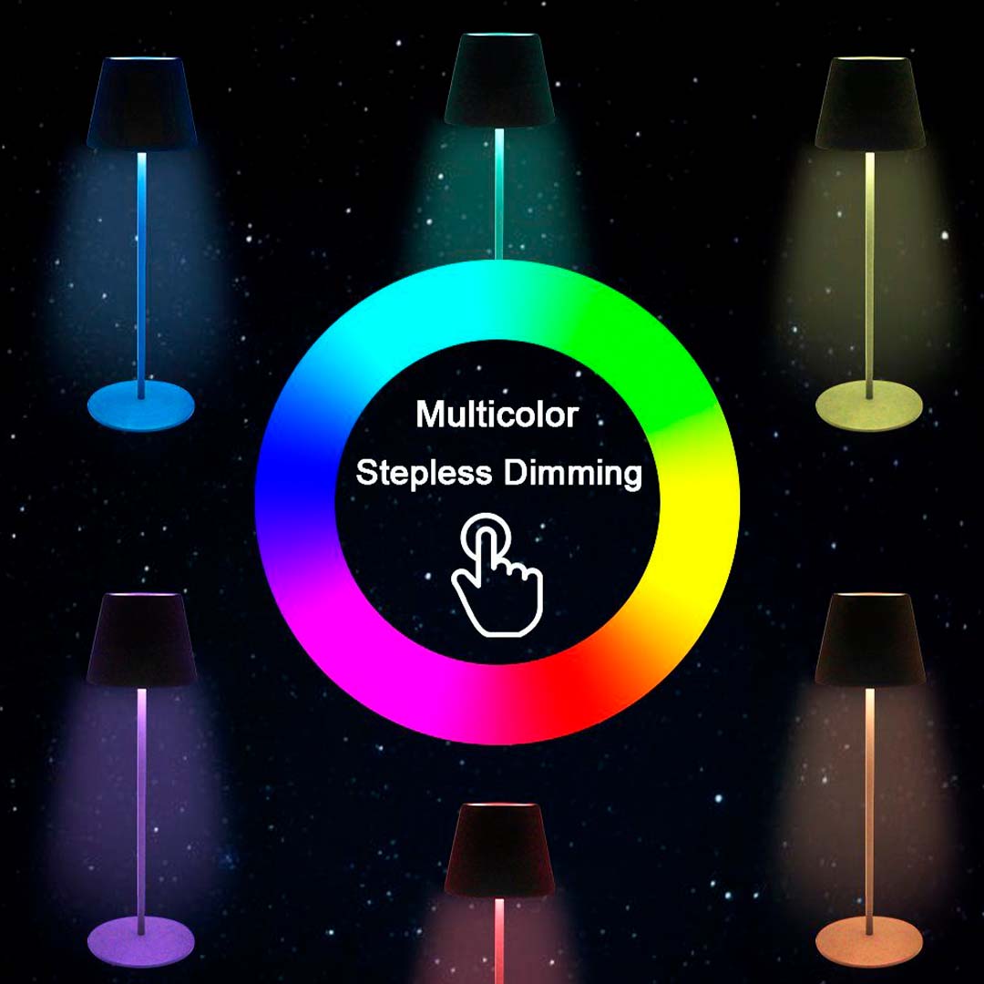 LED Tischlampe mit Akku