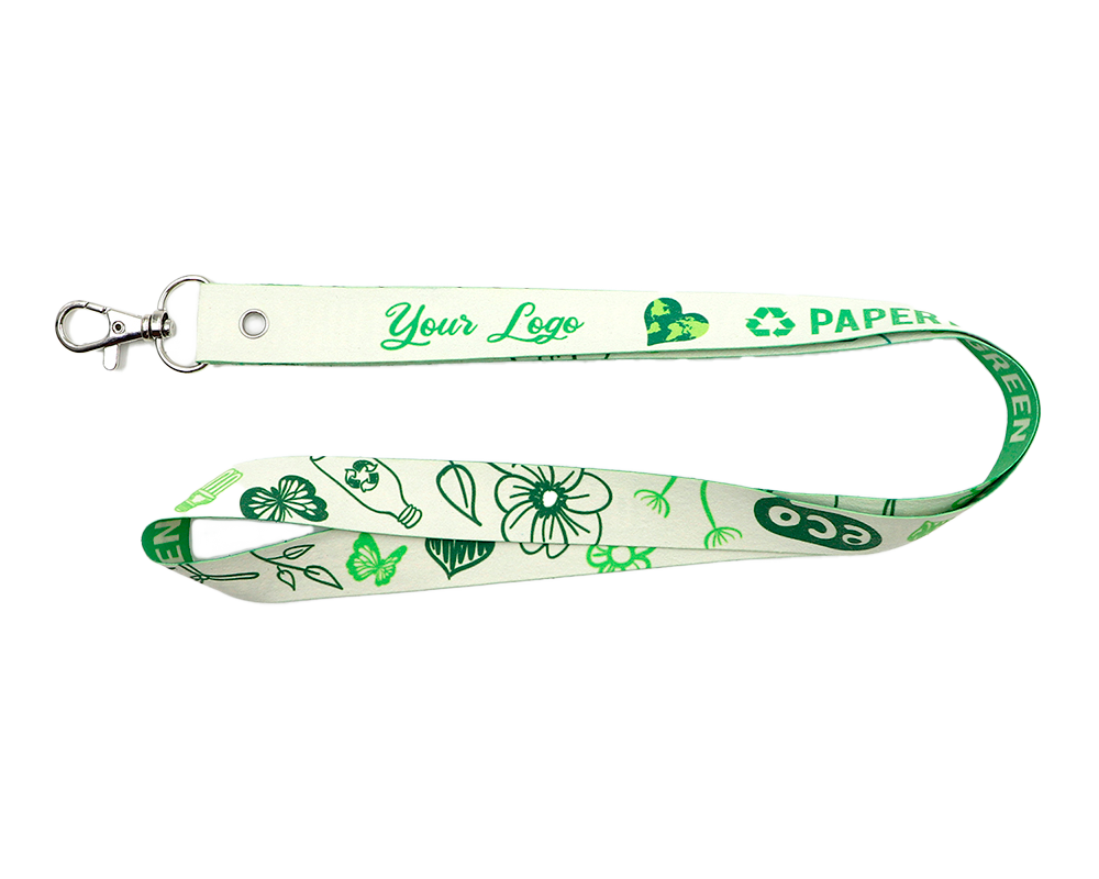 Lanyard Schlüsselbänder aus Papier (nachhaltig)