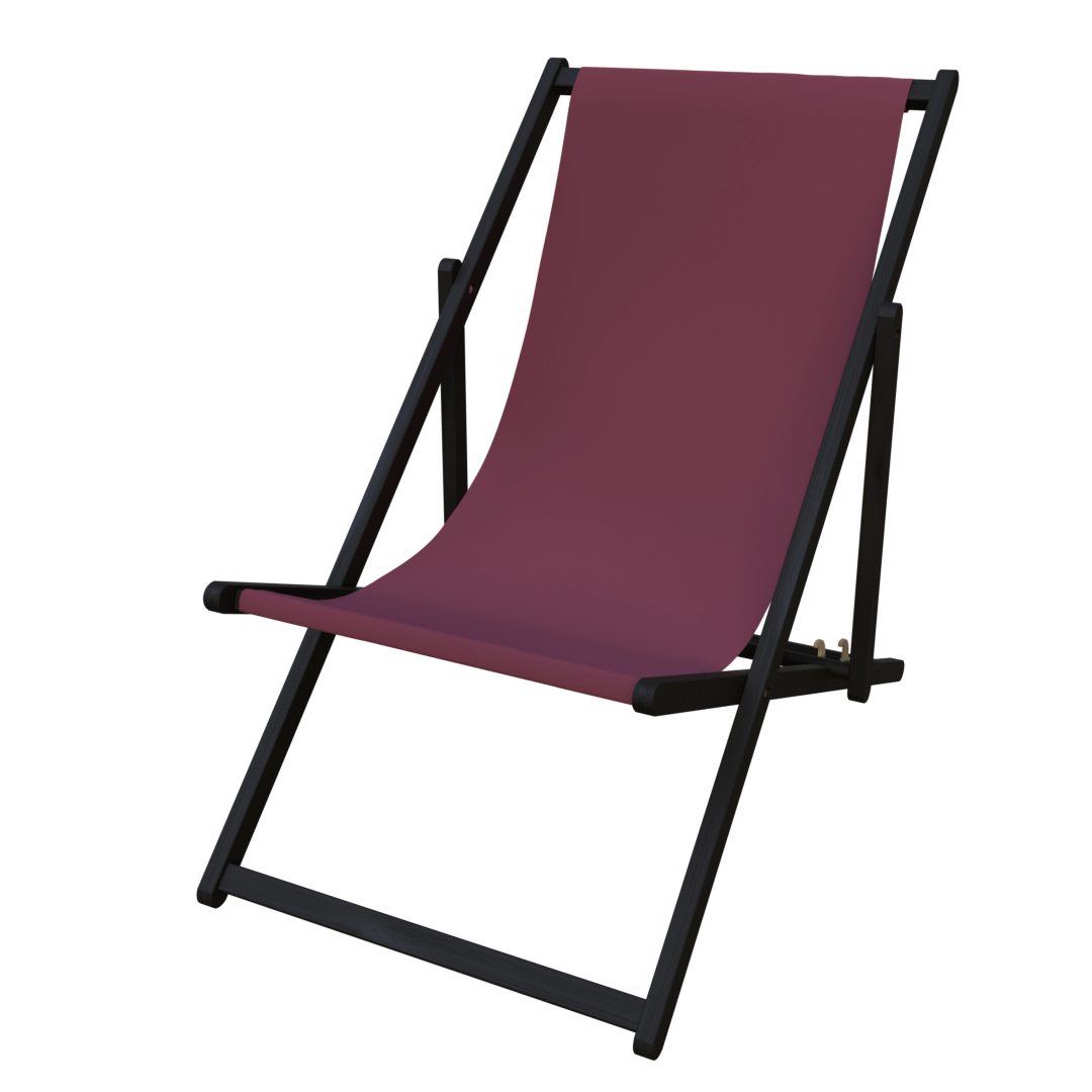 Liegestuhl mit Druck (mit FSC-Zertifikat)