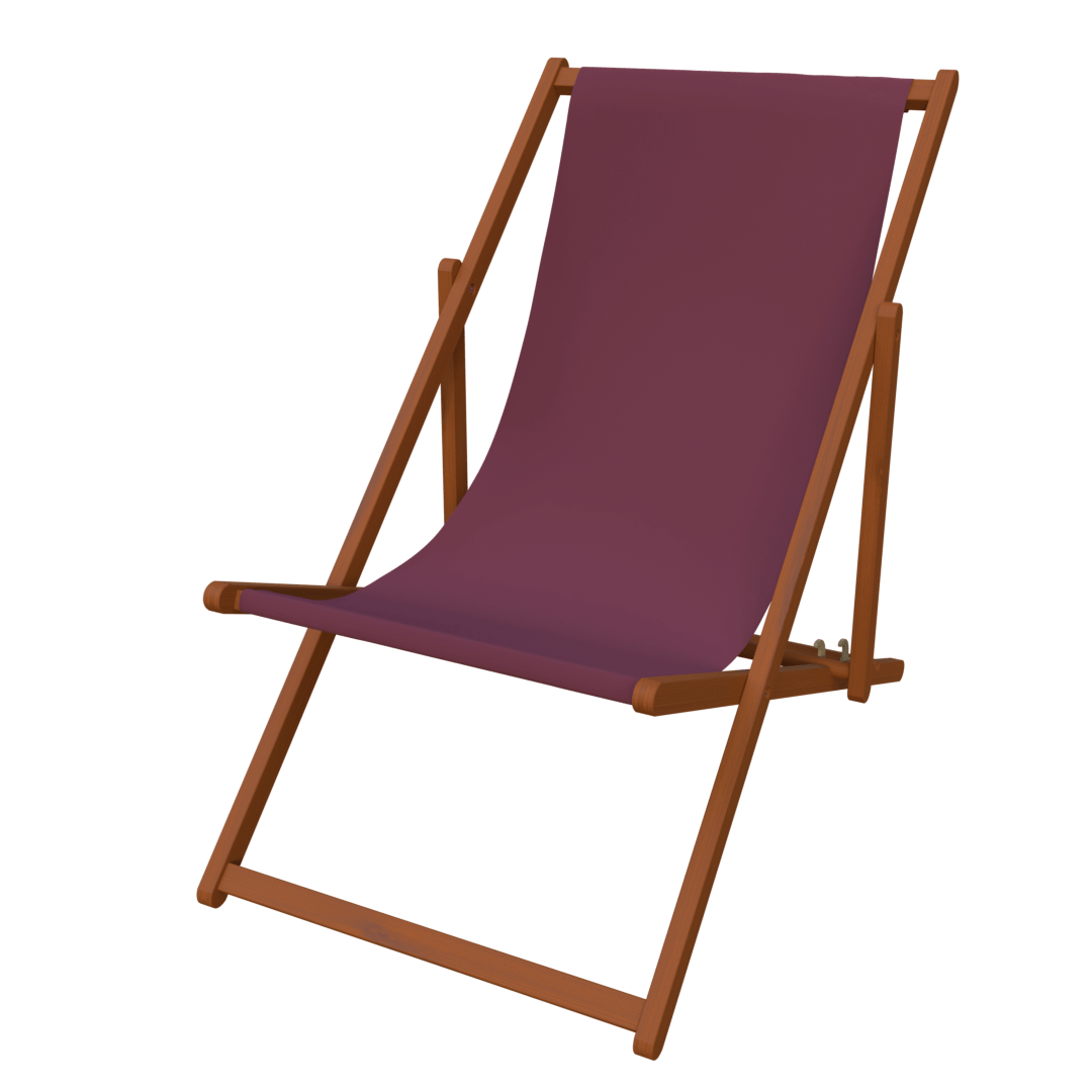 Liegestuhl mit Druck (mit FSC-Zertifikat)
