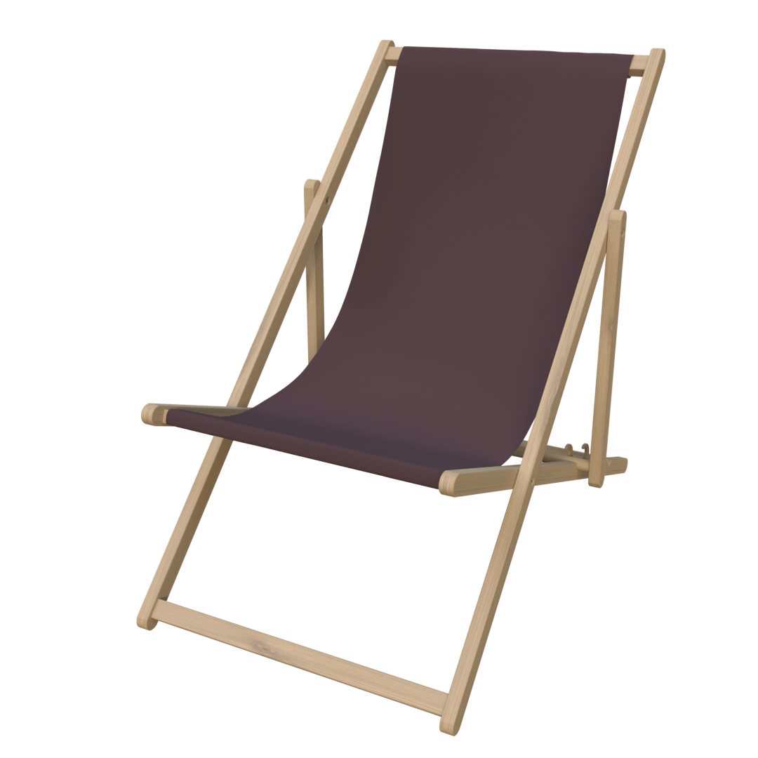 Liegestuhl mit Druck (mit FSC-Zertifikat)