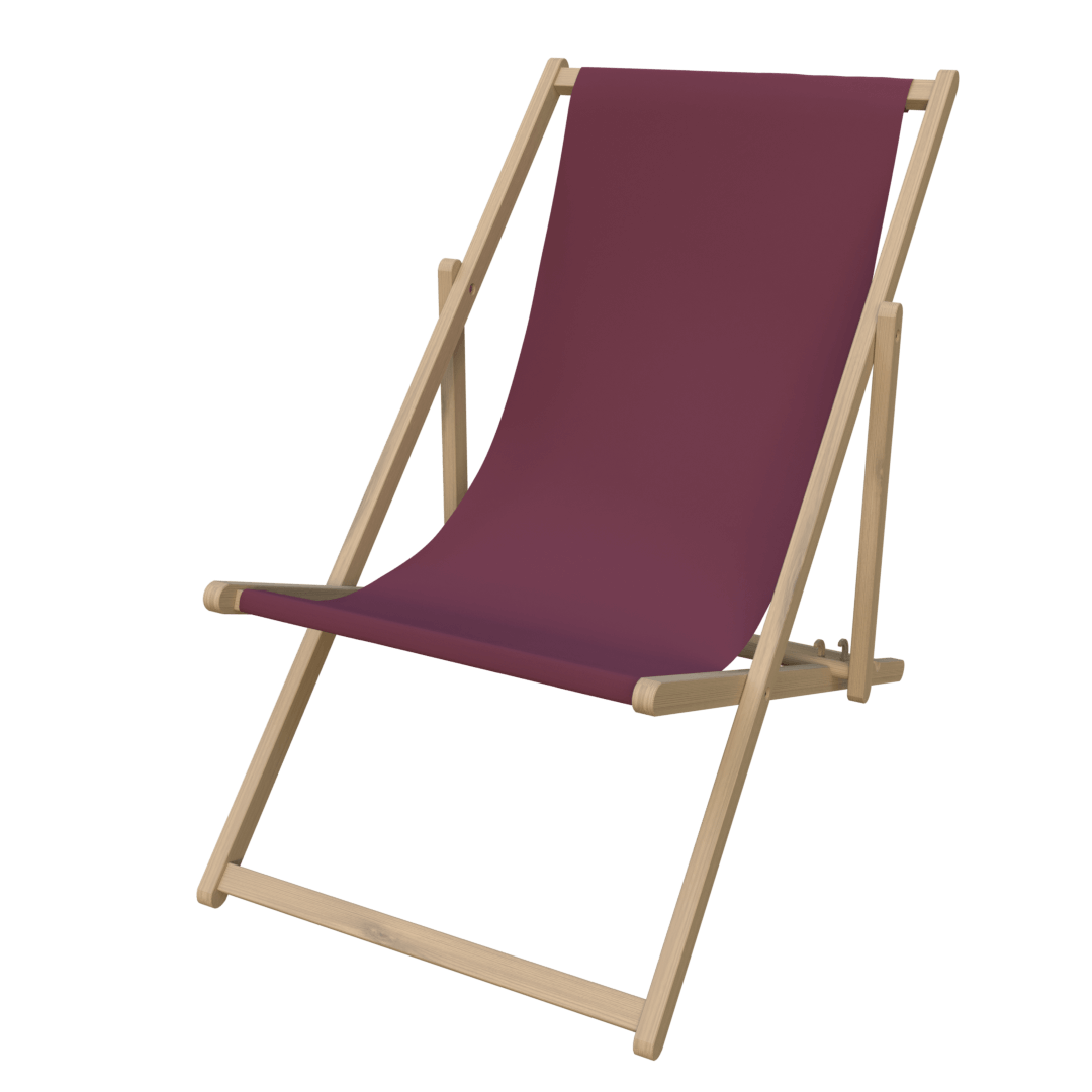 Liegestuhl mit Druck (mit FSC-Zertifikat)