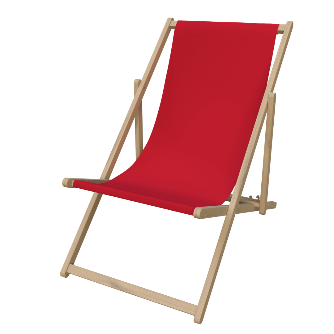 Liegestuhl mit Druck (mit FSC-Zertifikat)