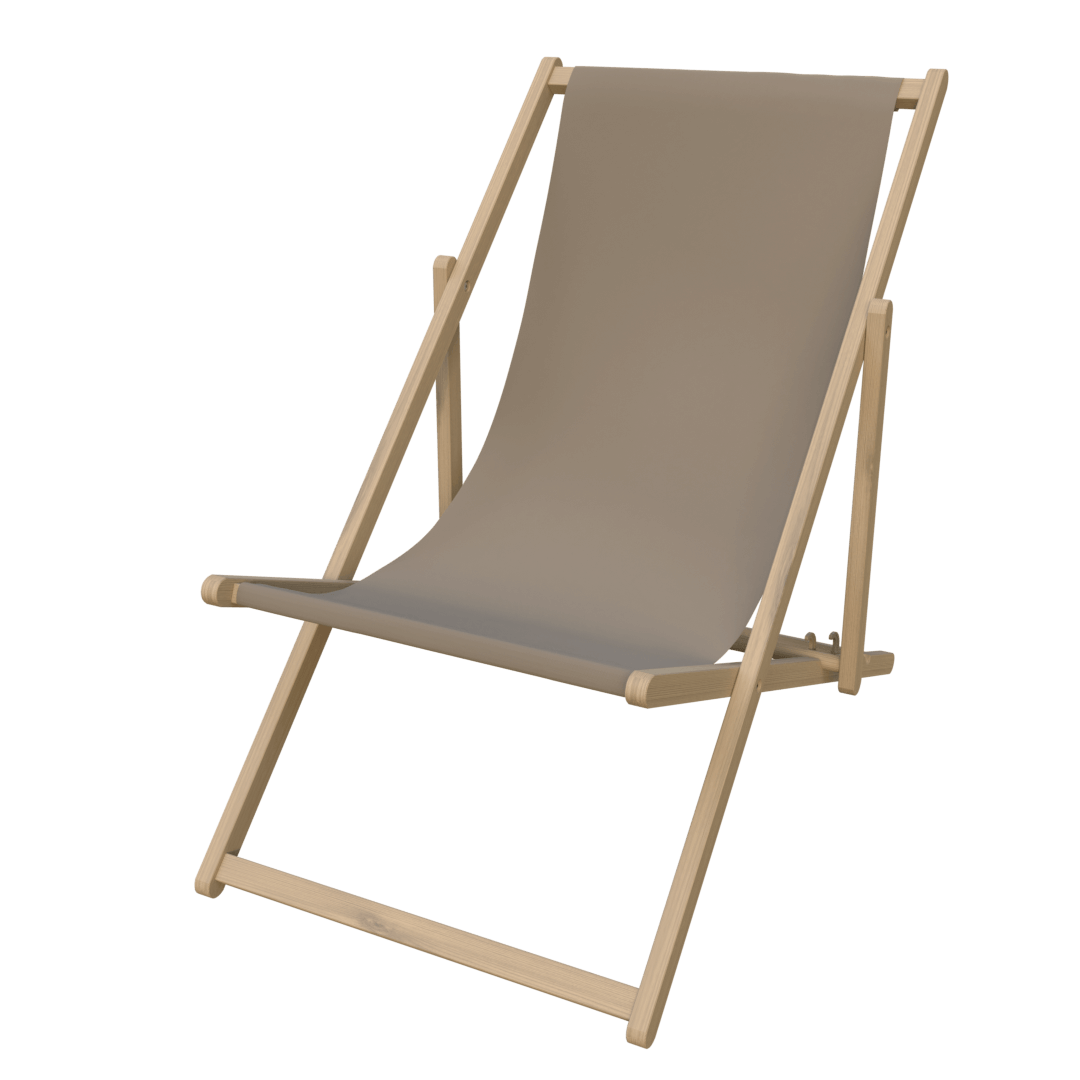 Liegestuhl mit Druck (mit FSC-Zertifikat)