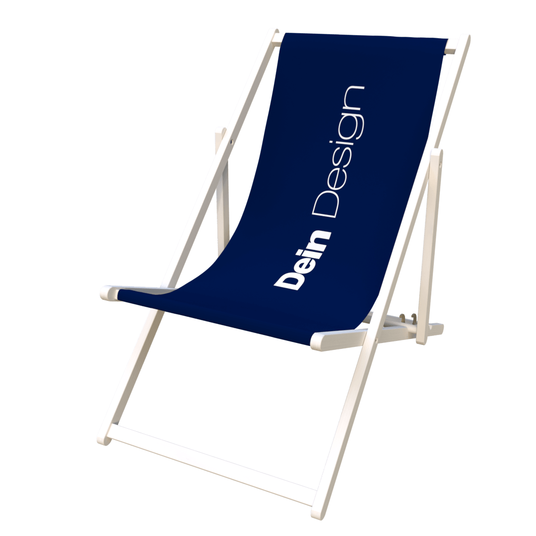 Liegestuhl mit Druck (mit FSC-Zertifikat)