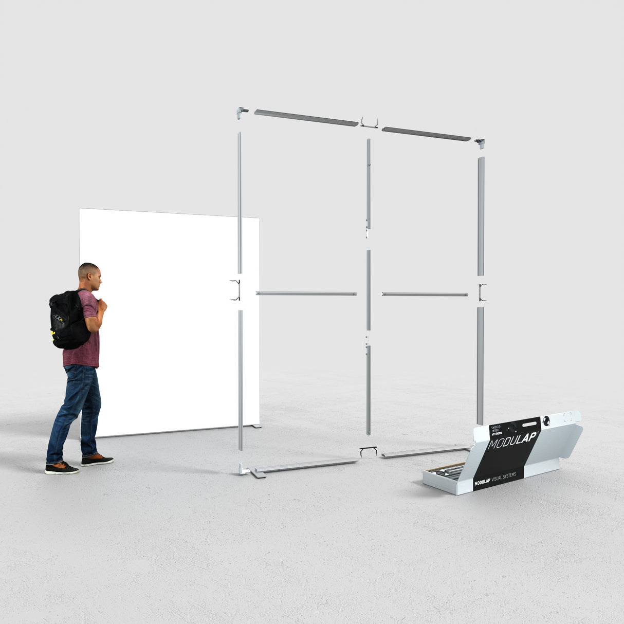 Modulap ONE LED Promotionstand Set H-04