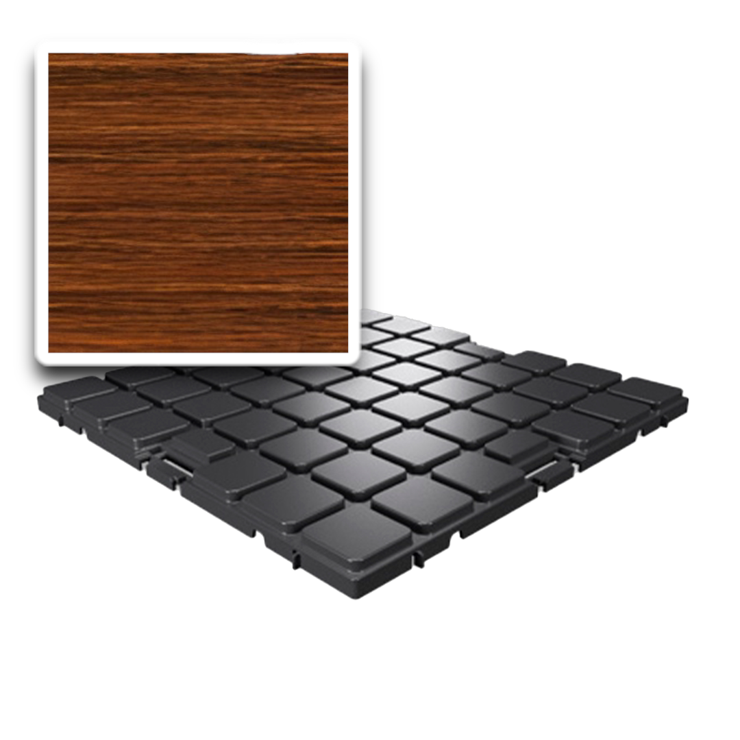 Messeboden SMART Cover Holz (braun)