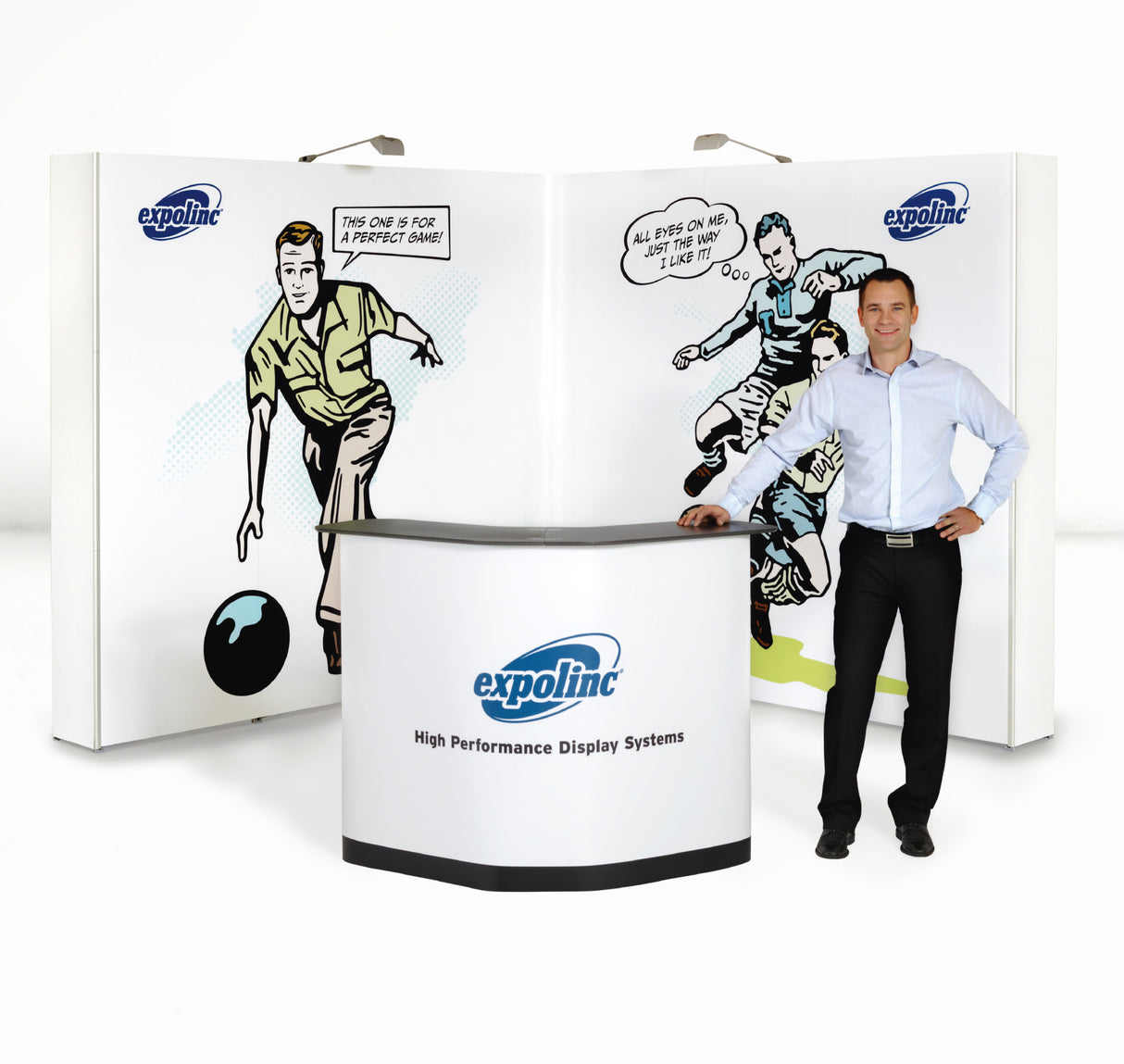 Messestand 3x3 m Eckstand