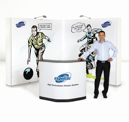 Messestand 3x3 m Eckstand