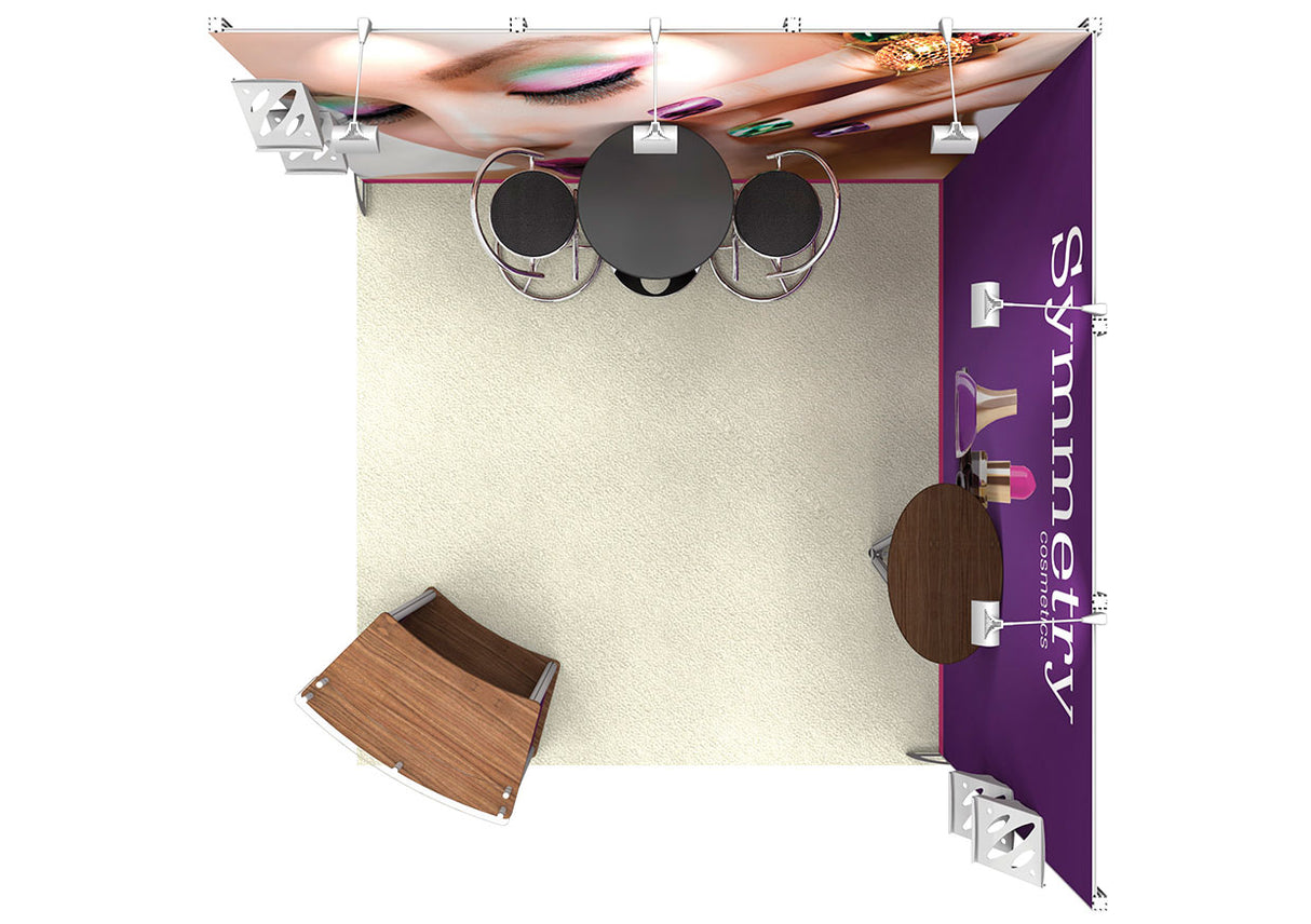 Messestand 3x3 m PremiumFrame B2
