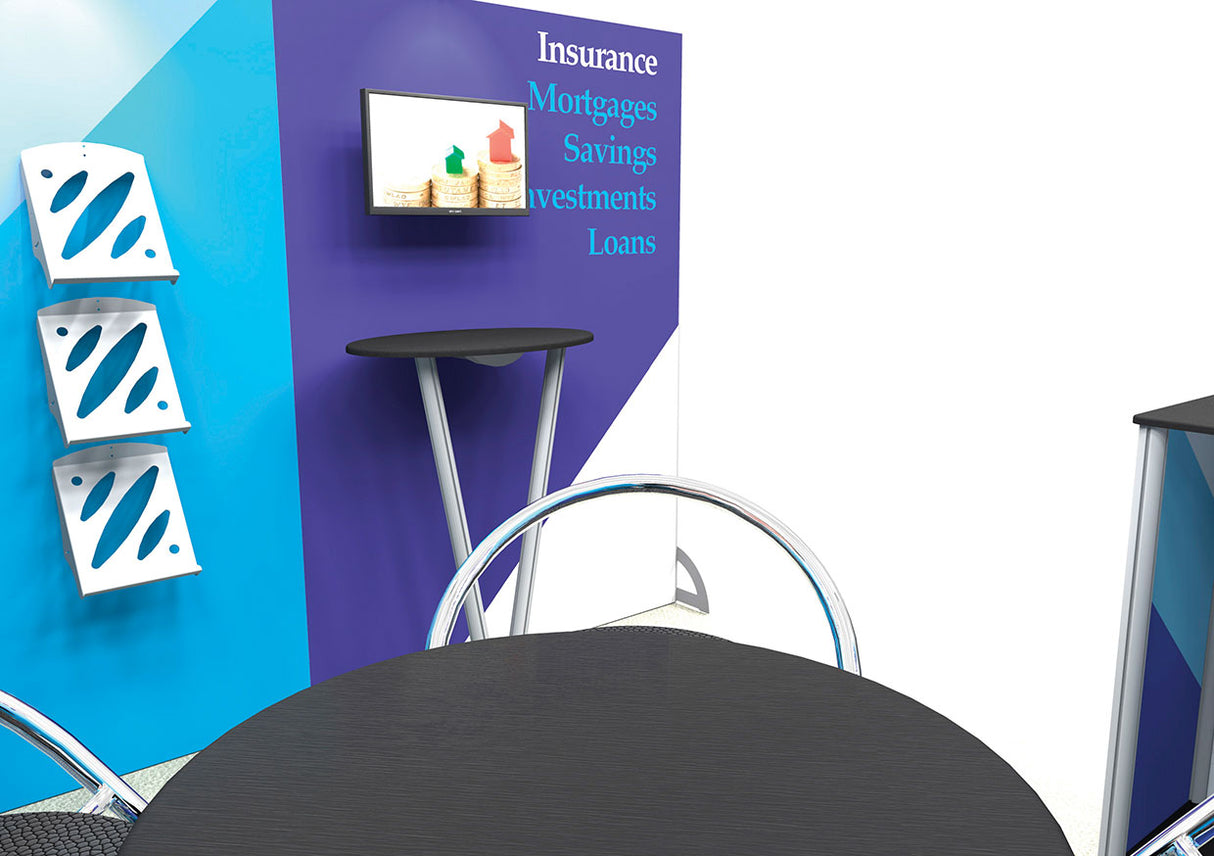 Messestand 3x3 m PremiumFrame B3