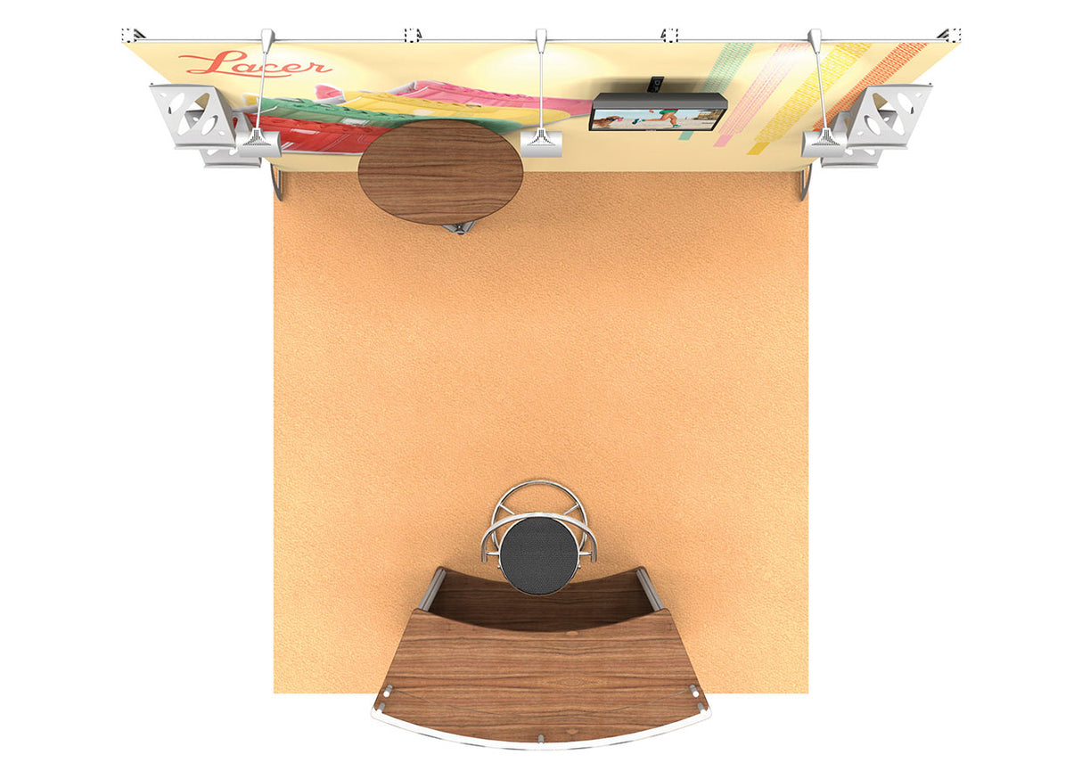 Messestand 3x3 m PremiumFrame B1