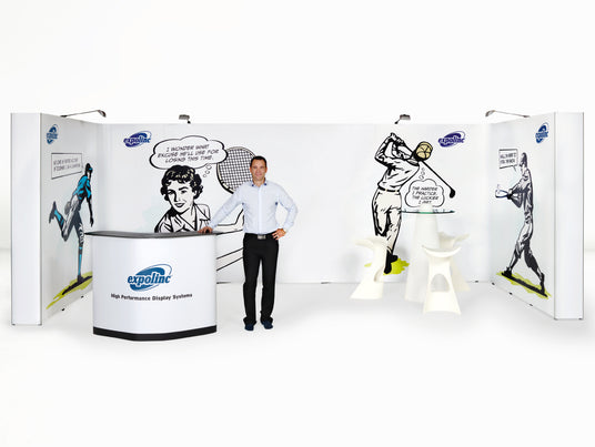 Messestand 3x6 m Reihenstand