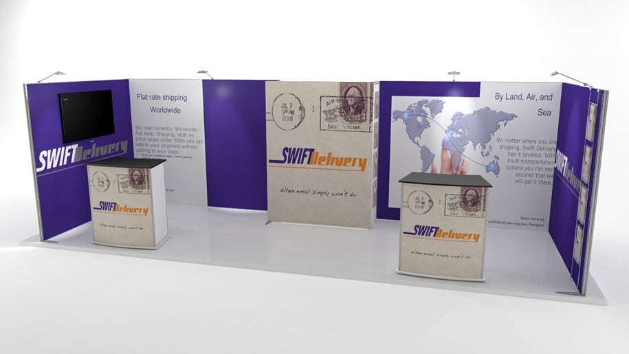 Messestand 6x2 Reihenstand