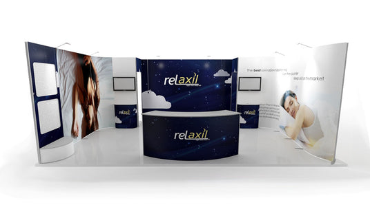 Messestand 6x4 zum selbst aufbauen