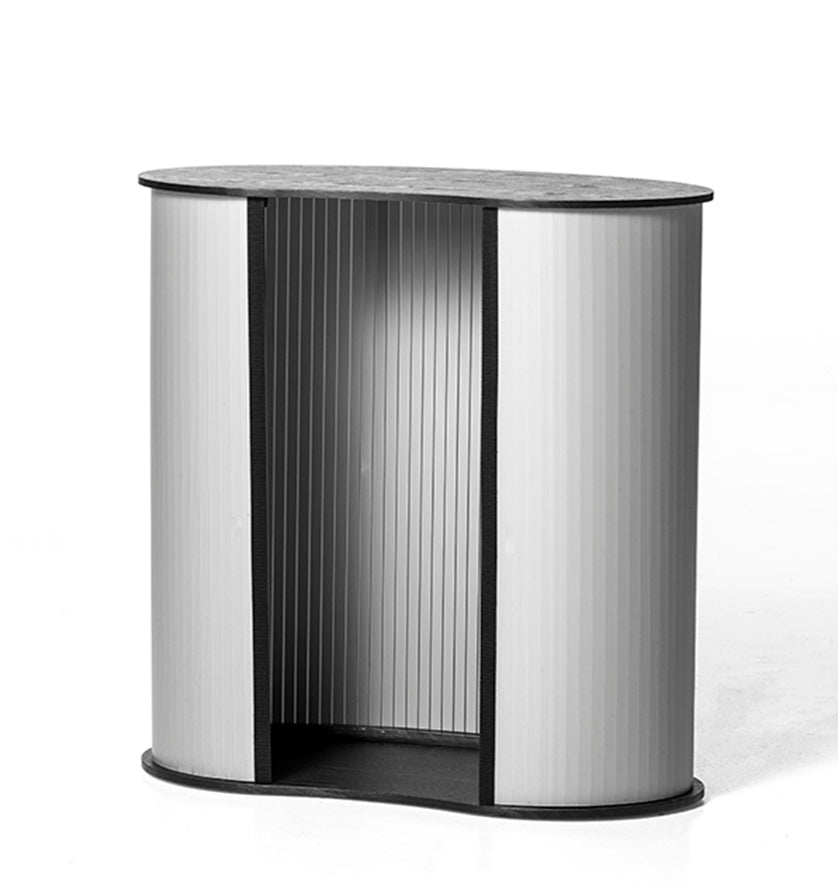 Messetheke gebogen mit Tasche "Eco-1"