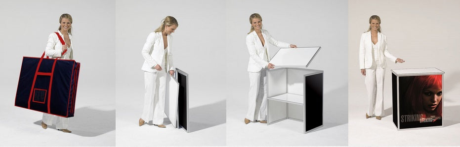 Messetheke rund AluFold Xtra 1