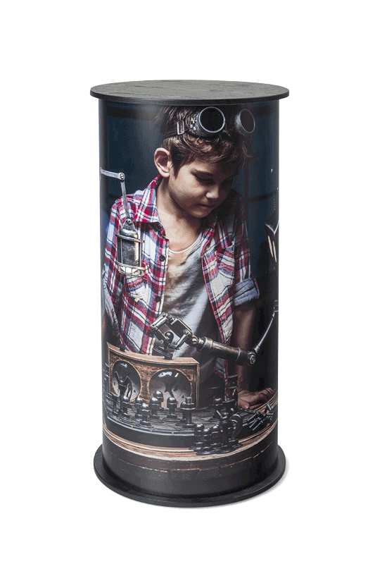 Messetheke rund „Eco 3“