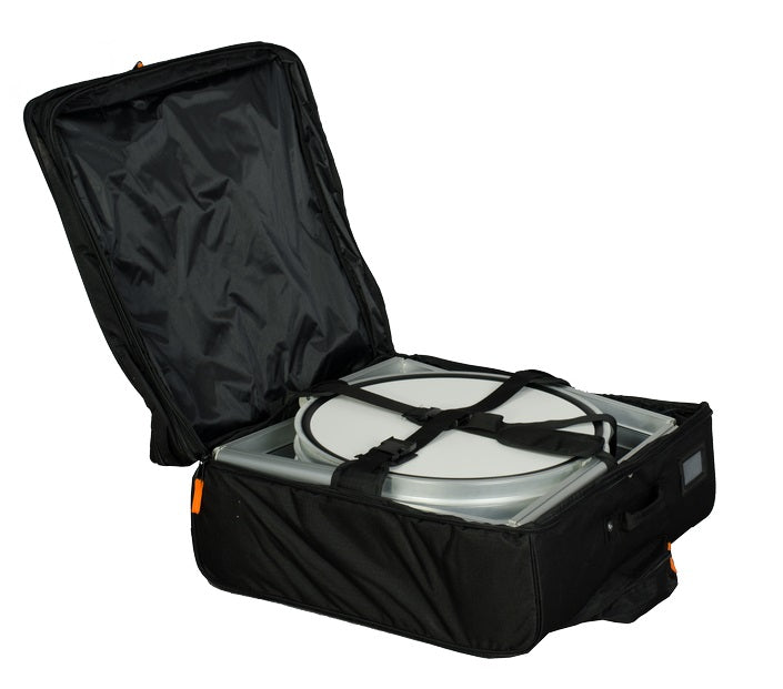 Messevitrine faltbar mit Beleuchtung (LED)