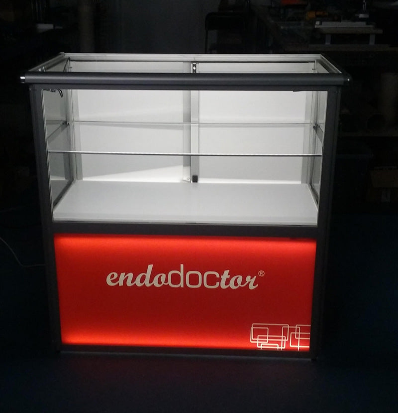 Mobile Vitrinentheke Alufold Pro