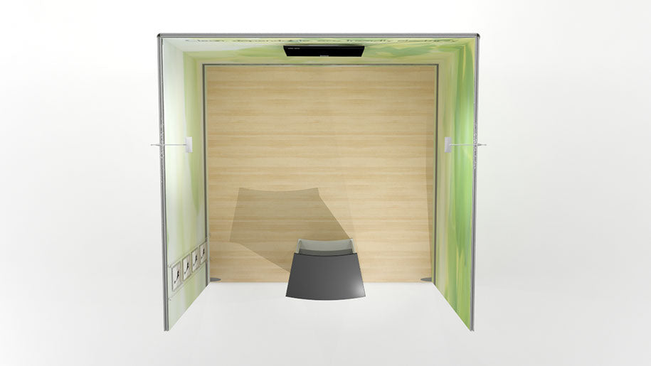 Mobiler Messestand 3x3m