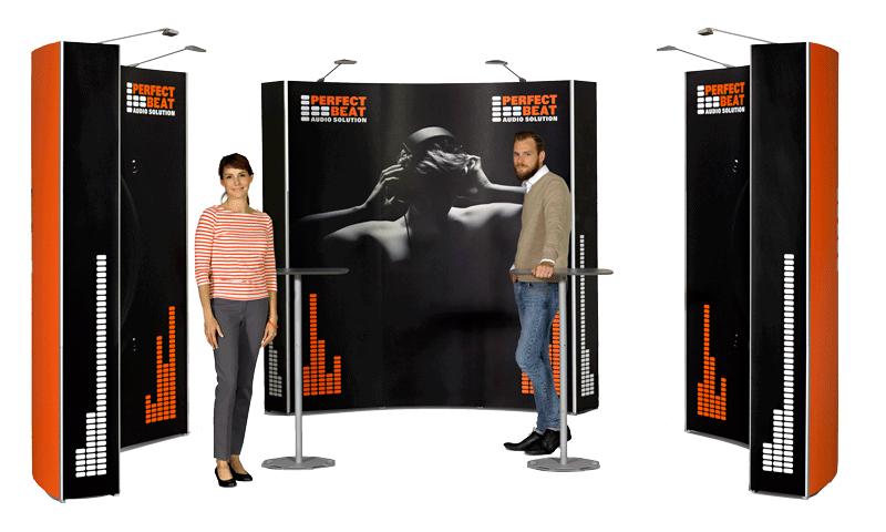 Mobiler Messestand 4x3,5m