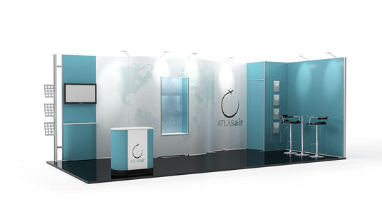 Mobiler Messestand 6x3